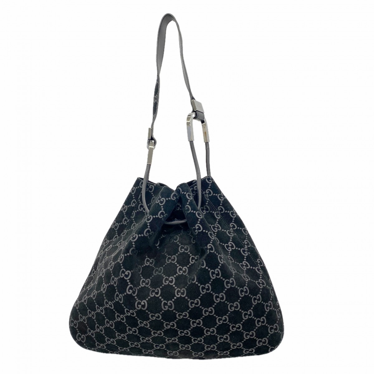 GUCCI グッチ 625615 ホースビット 1955 ショルダーバッグ レザー レディース [中古] GUCCI - GUCCI グッチ ホースビット 1955 ミニバッグ レザー ブラック