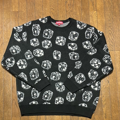 Supreme Dice Sweater "Black"