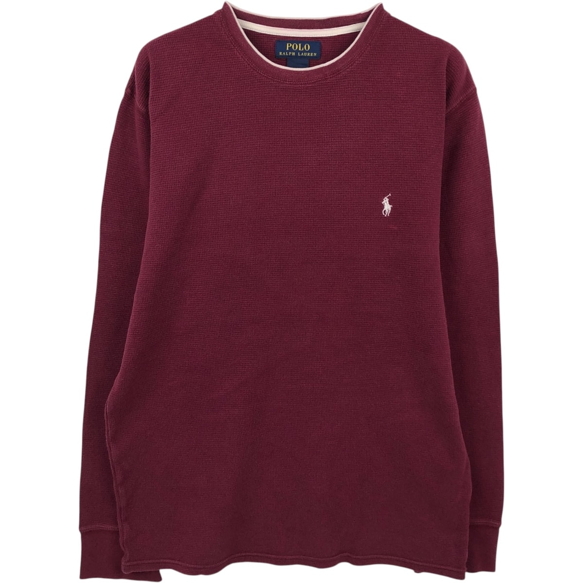 古着 ラルフローレン Ralph Lauren POLO RALPH LAUREN サーマルロンT ワッフル メンズM相当/eaa662146