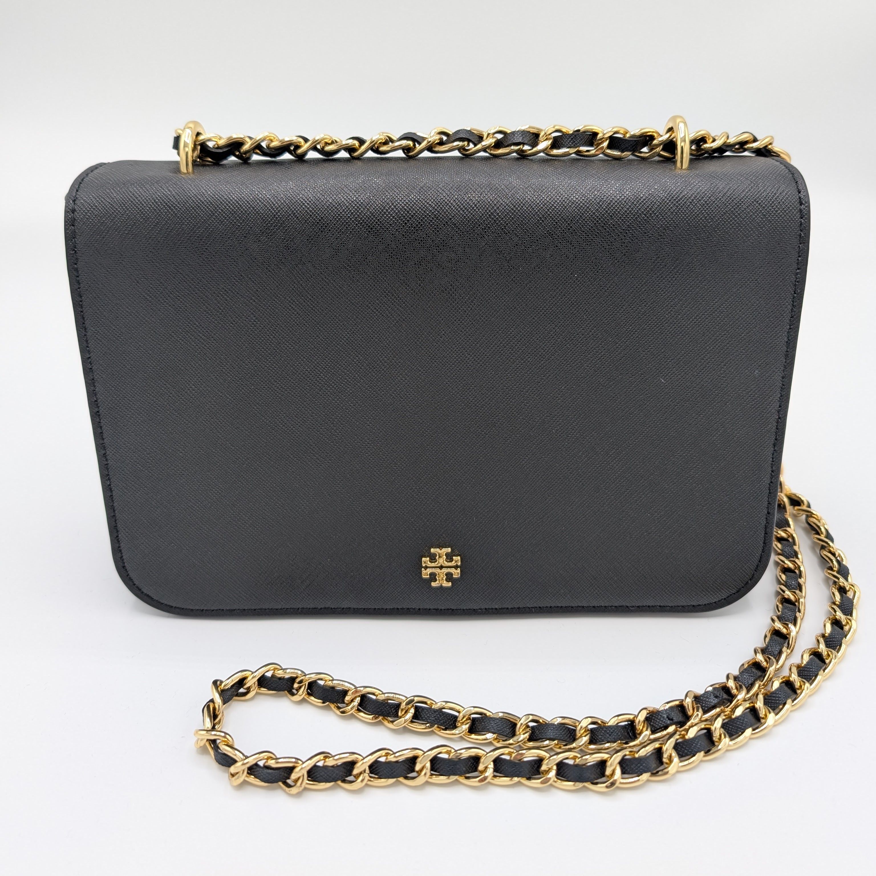 【美品】トリーバーチ/TORYBURCH エマーソン チェーンショルダーバッグ