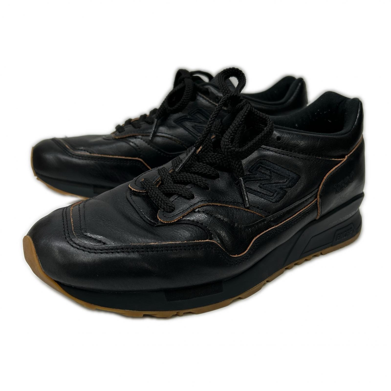 ニューバランス 【美品】U1500KBI Made in UK 1500- Biscuit edge leather ローカットスニーカー 27