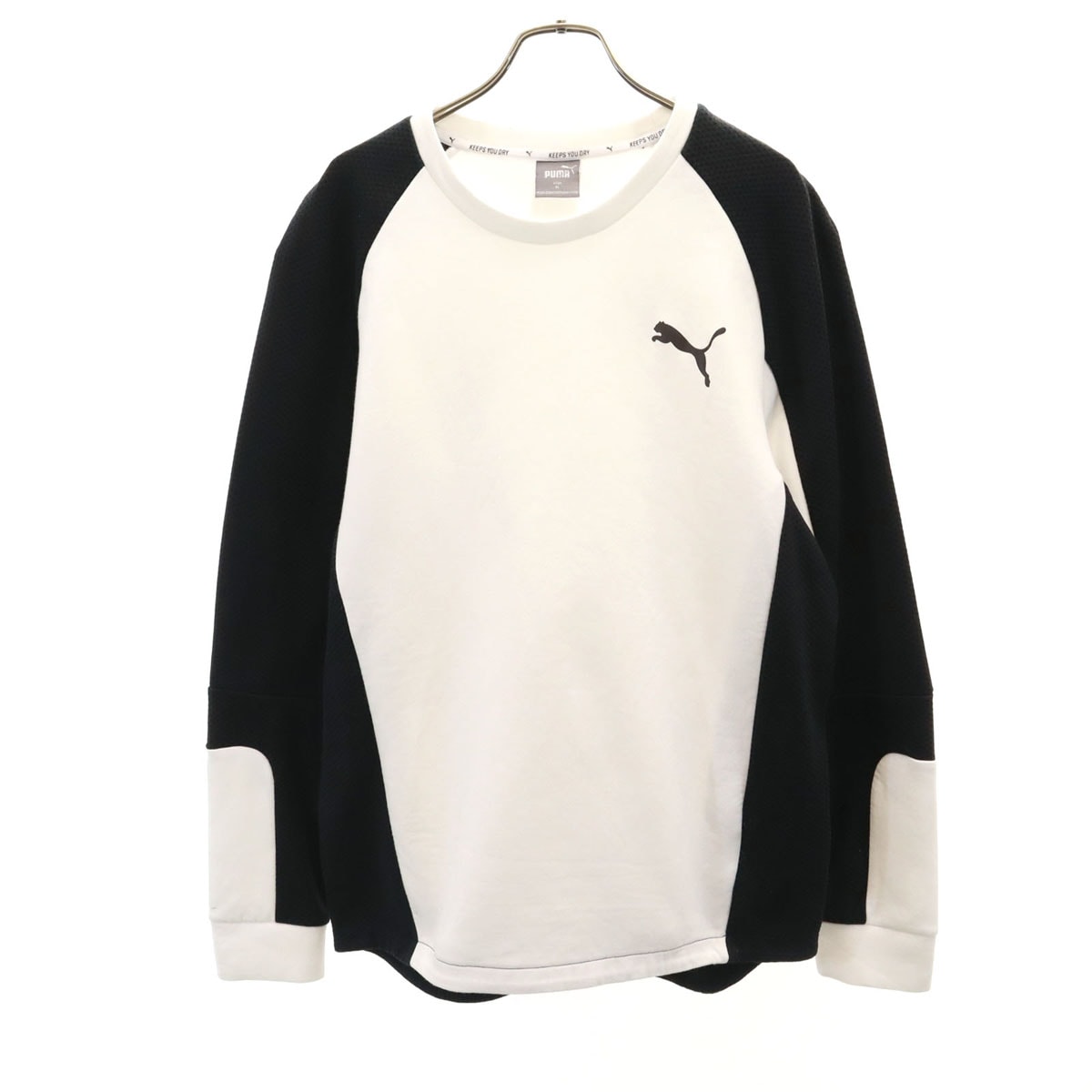 PUMA プーマ 長袖 トレーナー XL ホワイト