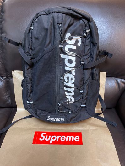 Supreme 2017SS Backpack "Black"
