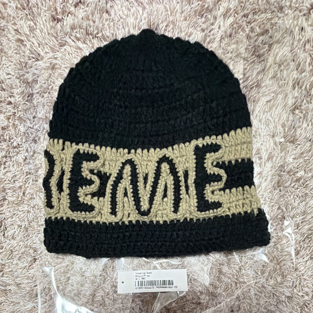 Supreme Crochet Logo Beanie "Black"