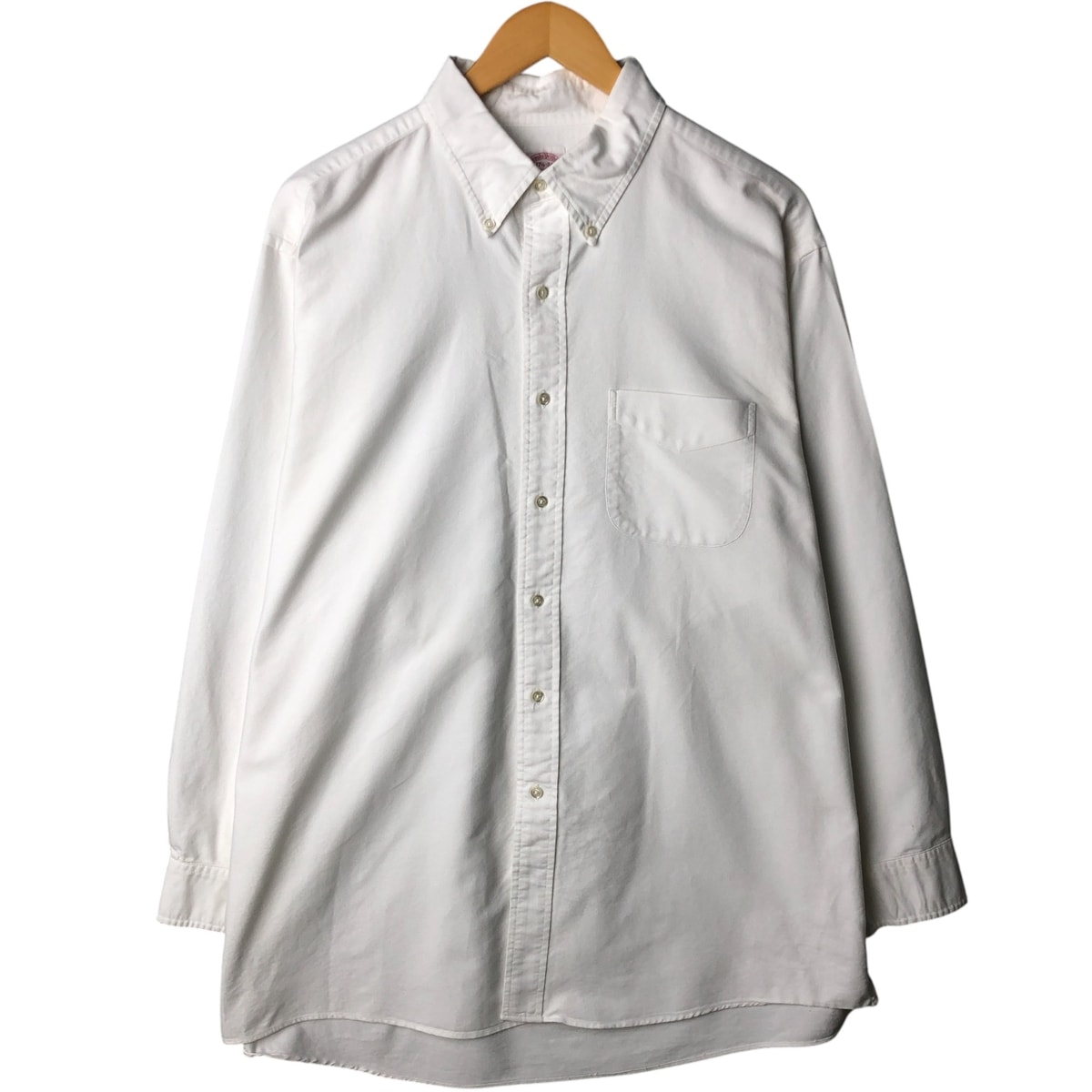 古着 ブルックスブラザーズ Brooks Brothers Est.1818 長袖 ボタンダウンシャツ メンズXL相当/eaa567084