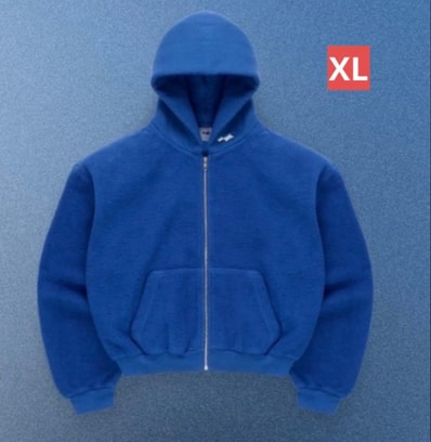 SKYLRK REVERSE ZIP HOODIE Blooh XL