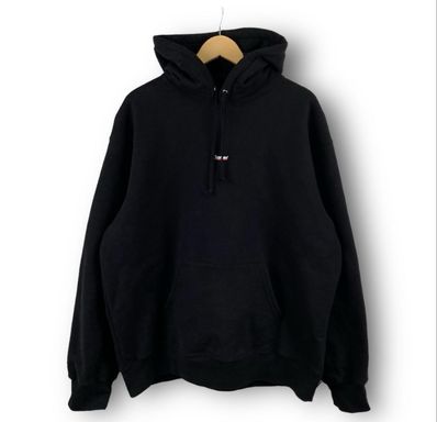 Supreme Underline Hooded Sweatshirt "Black"