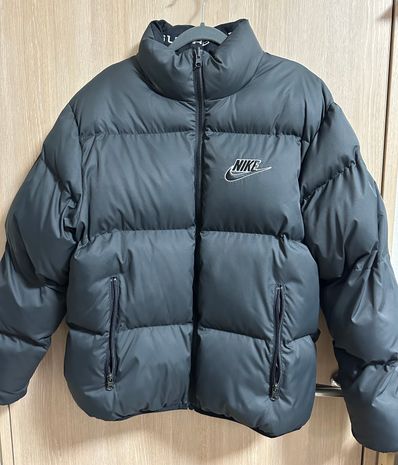Supreme / Nike® Reversible Puffy Jacket "Black"