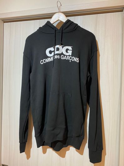 Comme des Garçons HOODED SWEATSHIRT "Black"