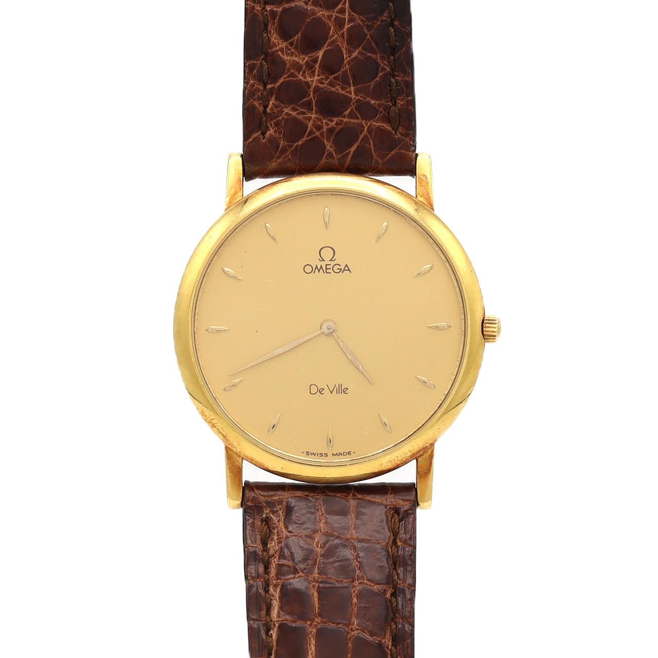 【ノーメンテナンス還元価格】オメガ デ・ヴィル YG CAL.1478 195.2378 YG クォーツ
