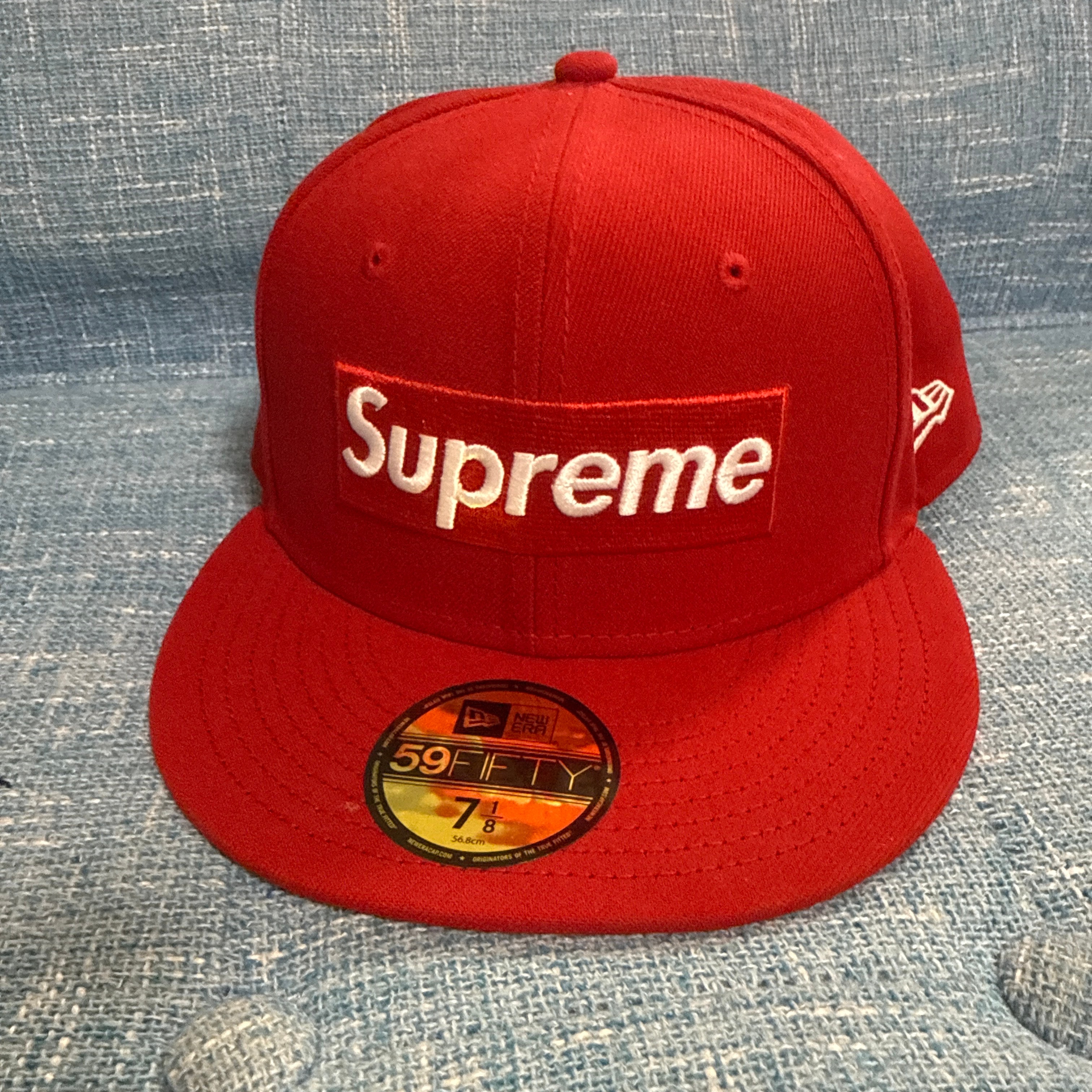 シュプリーム MLB チームズ ボックス ロゴ (ボックスロゴ) ニューエラ "レッド"