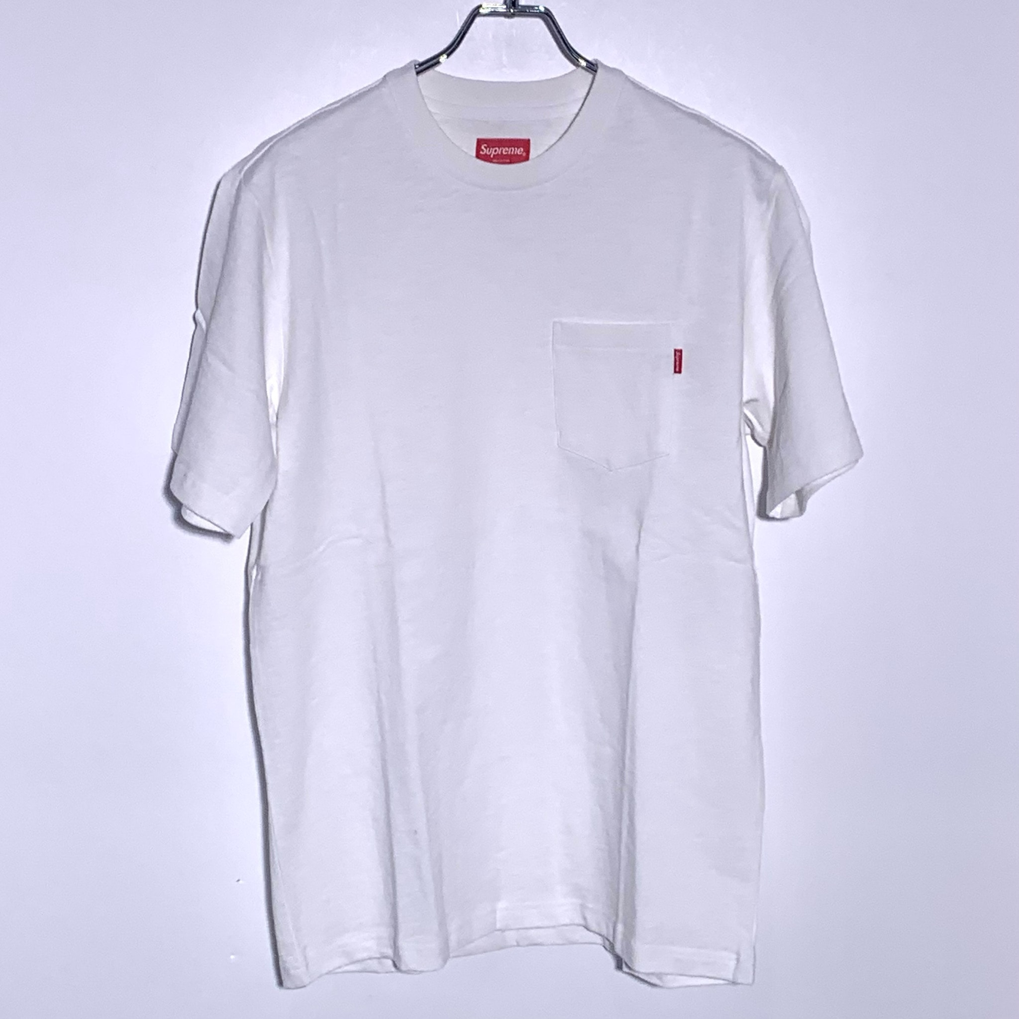 Supreme S/S Pocket Tee "White" (20SS)