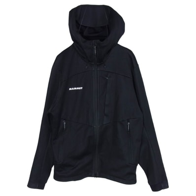 Mammut マムート ジャケット 1011-01780 アルティメイト VII SO フーデッド ジャケット ブラック系 L【中古】