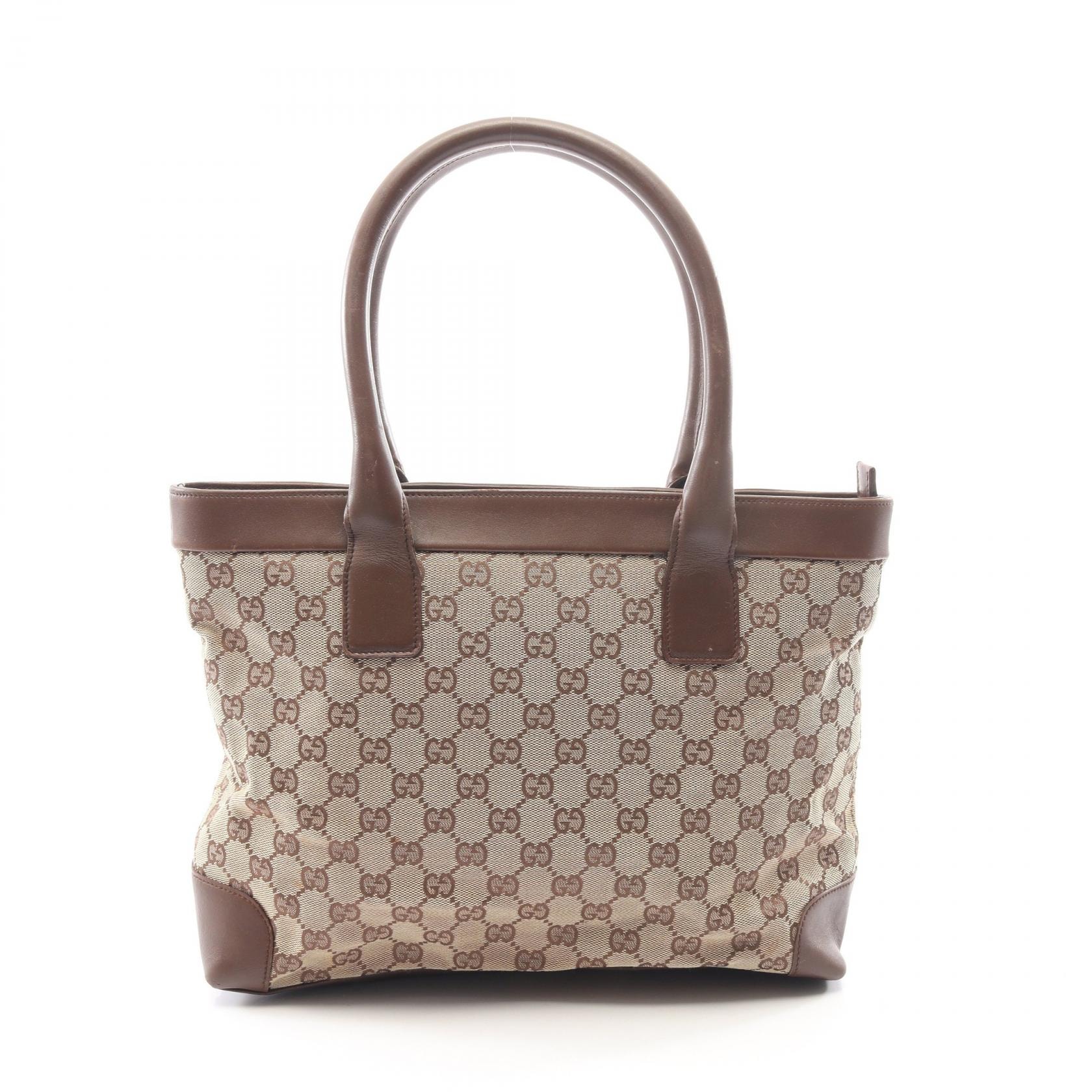 D (傷や汚れあり)】グッチ GUCCI GGキャンバス トートバッグ バッグ