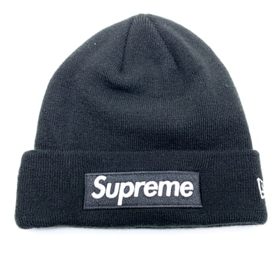 Supreme New Era Box Logo Beanie "Black" (21FW)