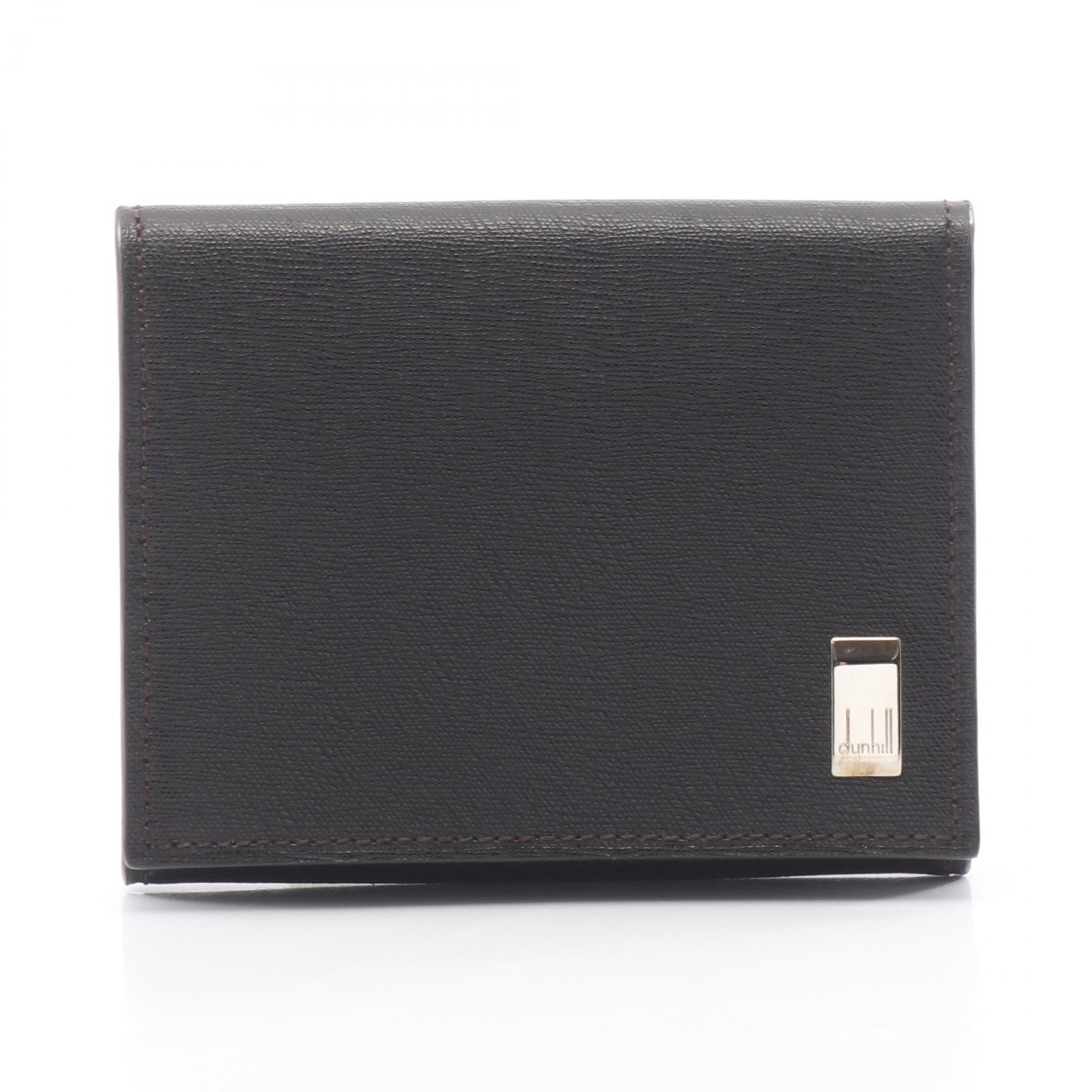 ダンヒル Dunhill サイドカー コインケース 財布 レザー メンズ ブラウン系 【中古】