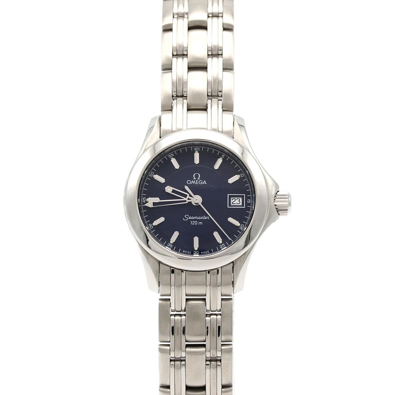 ラージ オメガ OMEGA シーマスター200 YGベゼル クォーツ ゴールド 