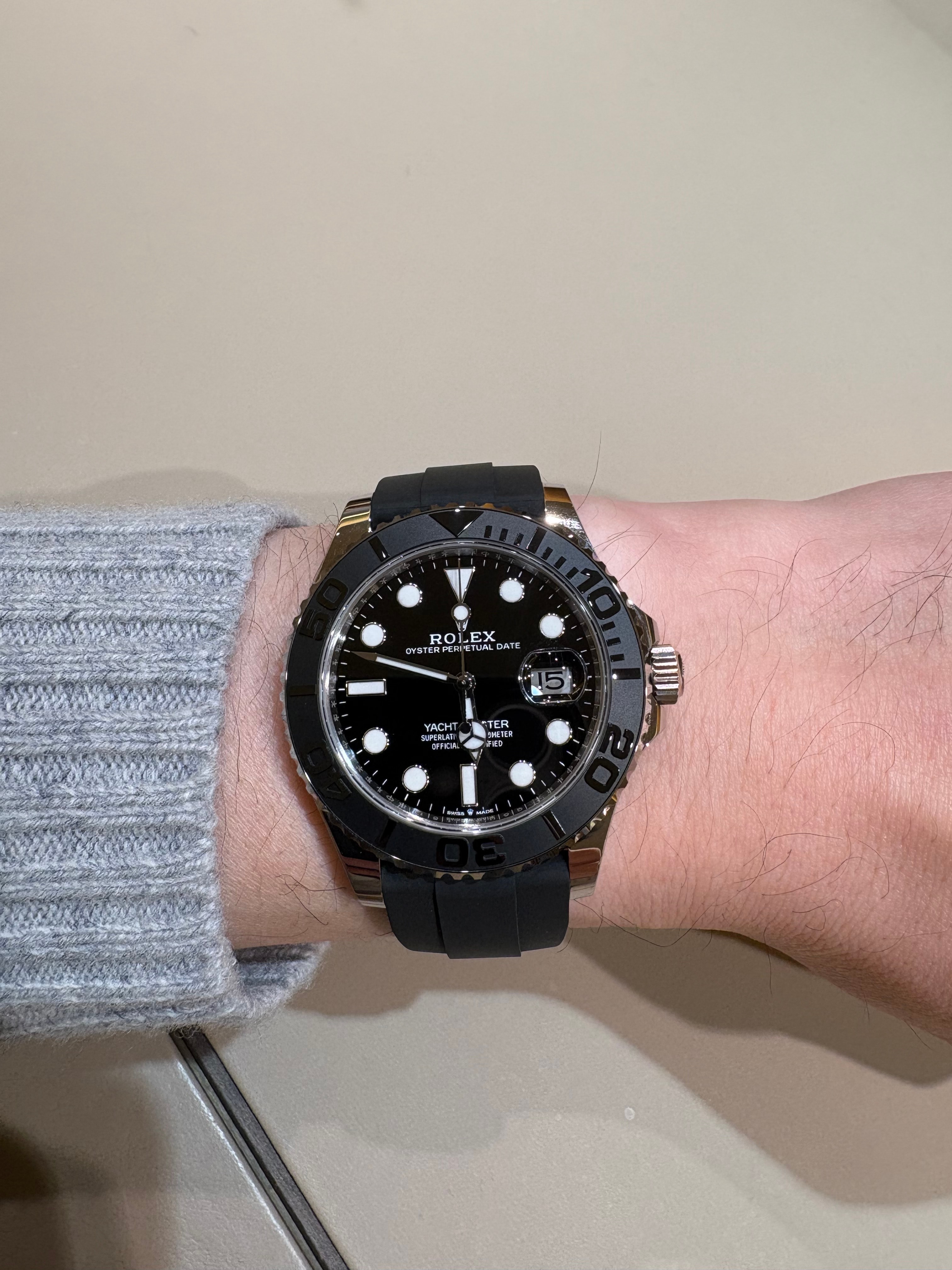 ROLEX Yacht-Master 42 Black Dial 226659