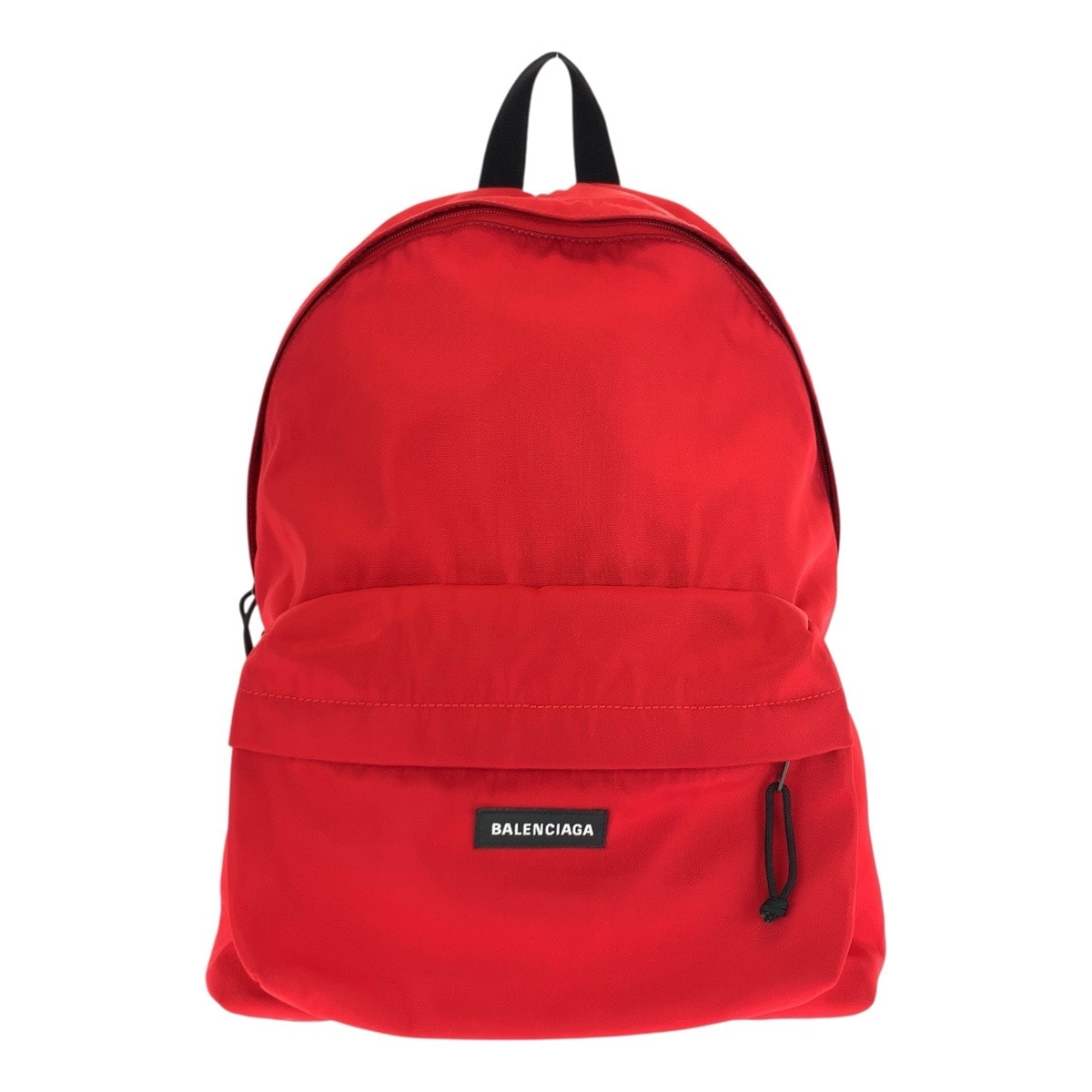 美品 BALENCIAGA バレンシアガ エクスプローラー レッド ブラック キャンバス リュックサック バックパック 男女兼用 604528 【中古】