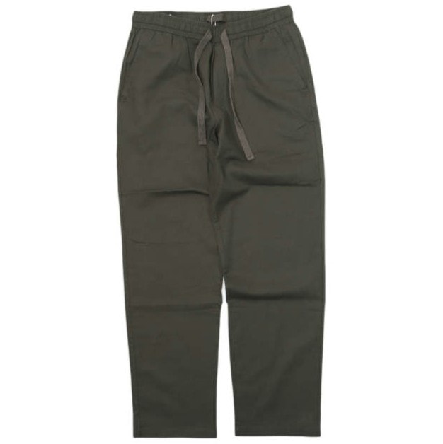 新品 ZARA ザラ Relaxed Fit Trousers コットンリネン リラックスフィットトラウザー 1437/466/507  M OLIVE イージー パンツ ボトムス g28409