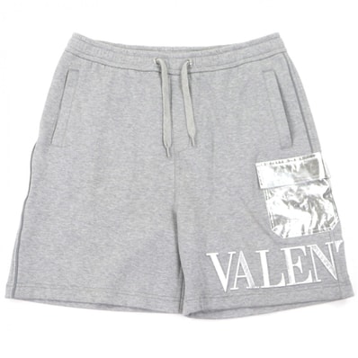 極美品 ヴァレンティノ ショートパンツ グレー メンズ M