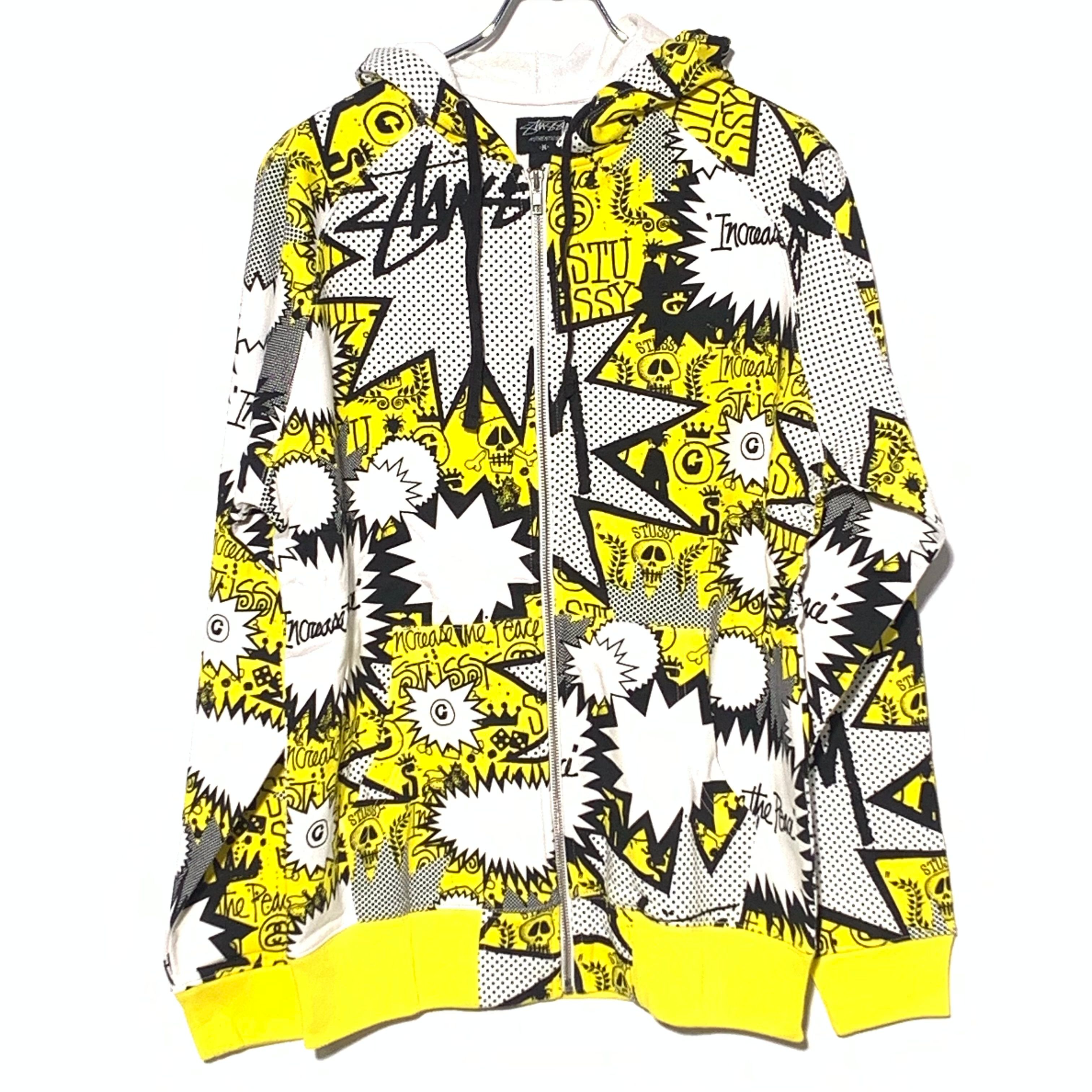 STUSSY Pop Shout Full Zip Hoodie