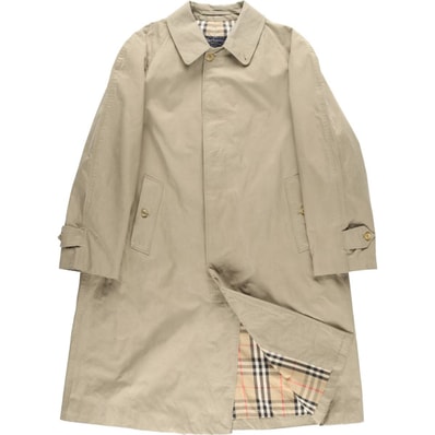 古着 バーバリー Burberry's コットン100% ステンカラーコート バルマカーンコート 英国製 メンズL相当/evb033595
