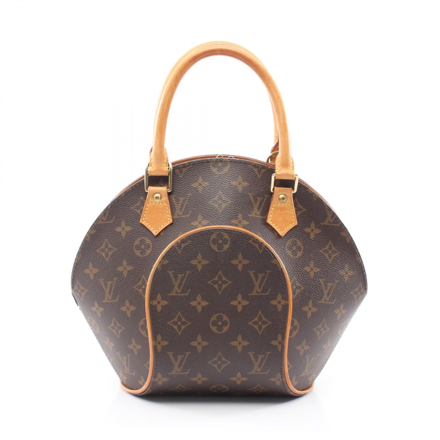 ルイ・ヴィトン LOUIS VUITTON エリプスPM ハンドバッグ バッグ PVCコーティングキャンバス レザー モノグラム レディース ブラウン系 M51127 【中古】