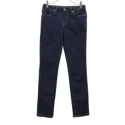 POLO RALPH LAUREN ポロラルフローレン ロゴ刺繍 デニムパンツ 14 ネイビー ジーパン