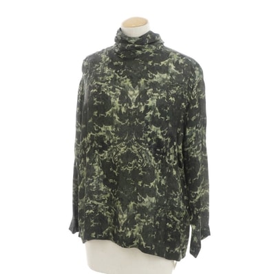 【中古】トーガ TOGA キュプラ ブラウス グリーン【サイズ36】【レディース】