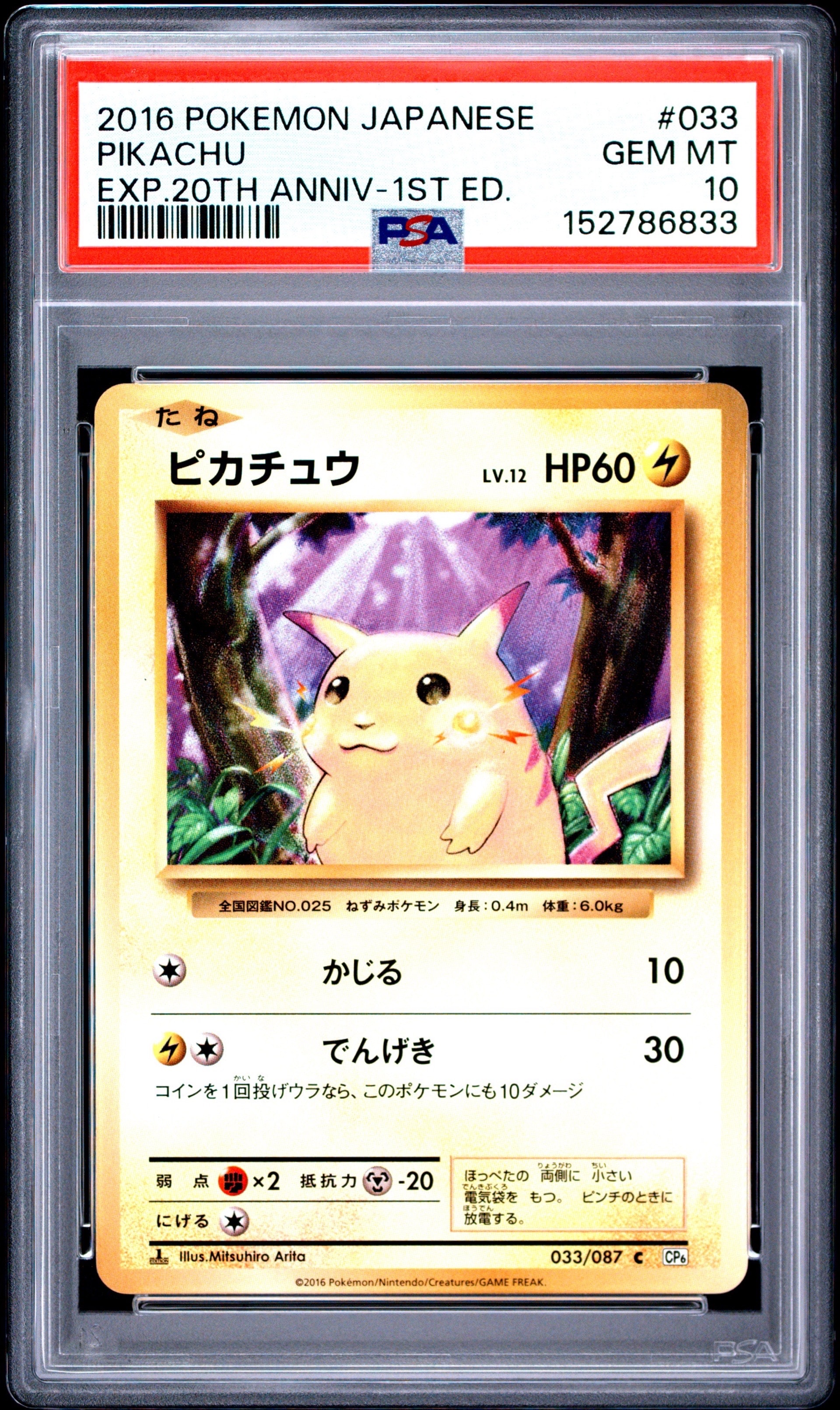 ピカチュウ C :1ED [CP6 033/087](コンセプトパック