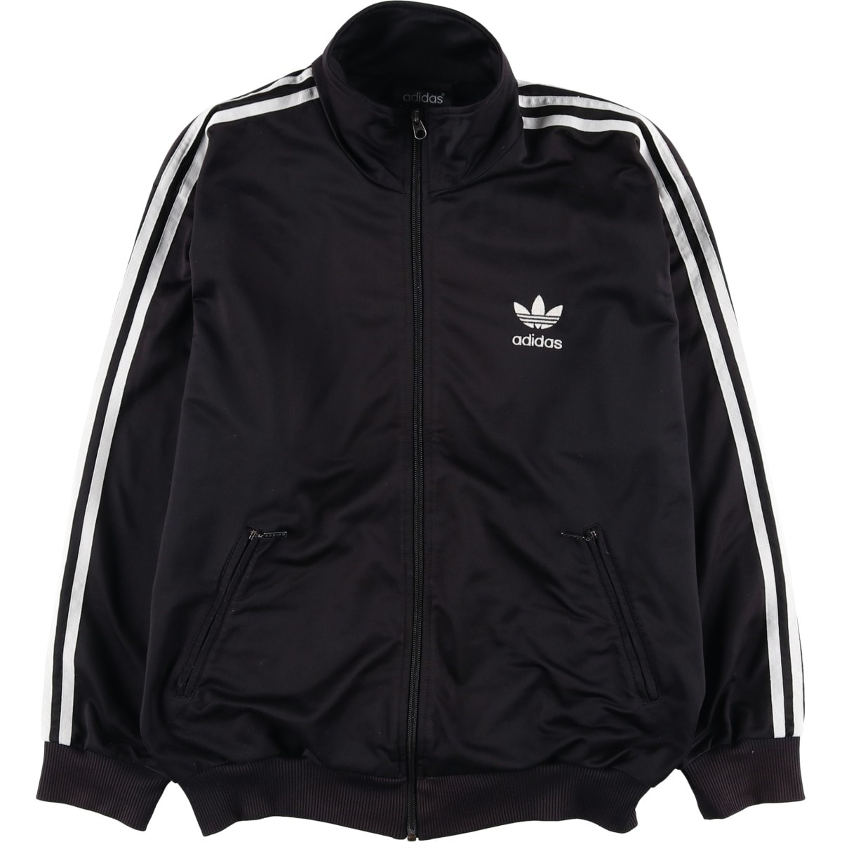 古着 90年代 アディダス adidas トレフォイルロゴ ジャージ トラックジャケット メンズS相当 ヴィンテージ/eaa603172