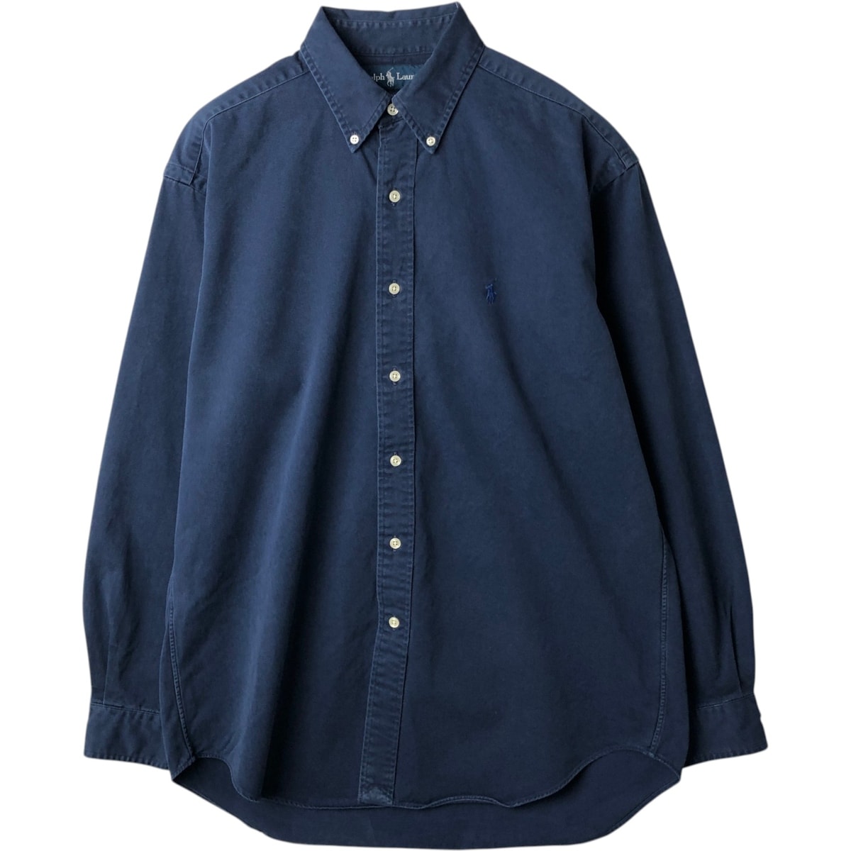 古着 ラルフローレン Ralph Lauren BLAKE 長袖 ボタンダウンシャツ メンズM相当/eaa458290