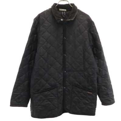 LAVENHAM ラベンハム MEN'S BIGI SPILLO&FILO メンズビギ別注 イングランド製 キルティングジャケット 2/48 ブラック 中綿
