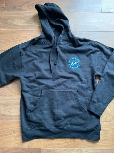 ANTI SOCIAL SOCIAL CLUB x FRAGMENT BOLT HOODIE "Blue"