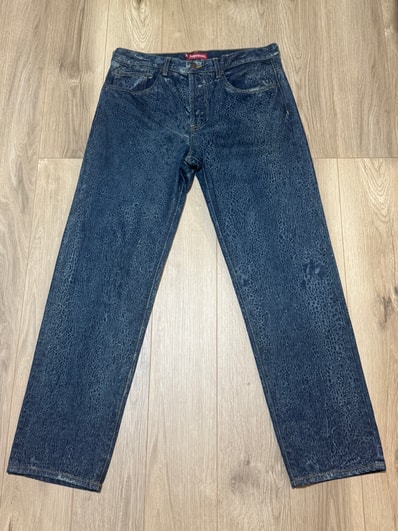 Supreme Crackle Regular Jean "Blue"
