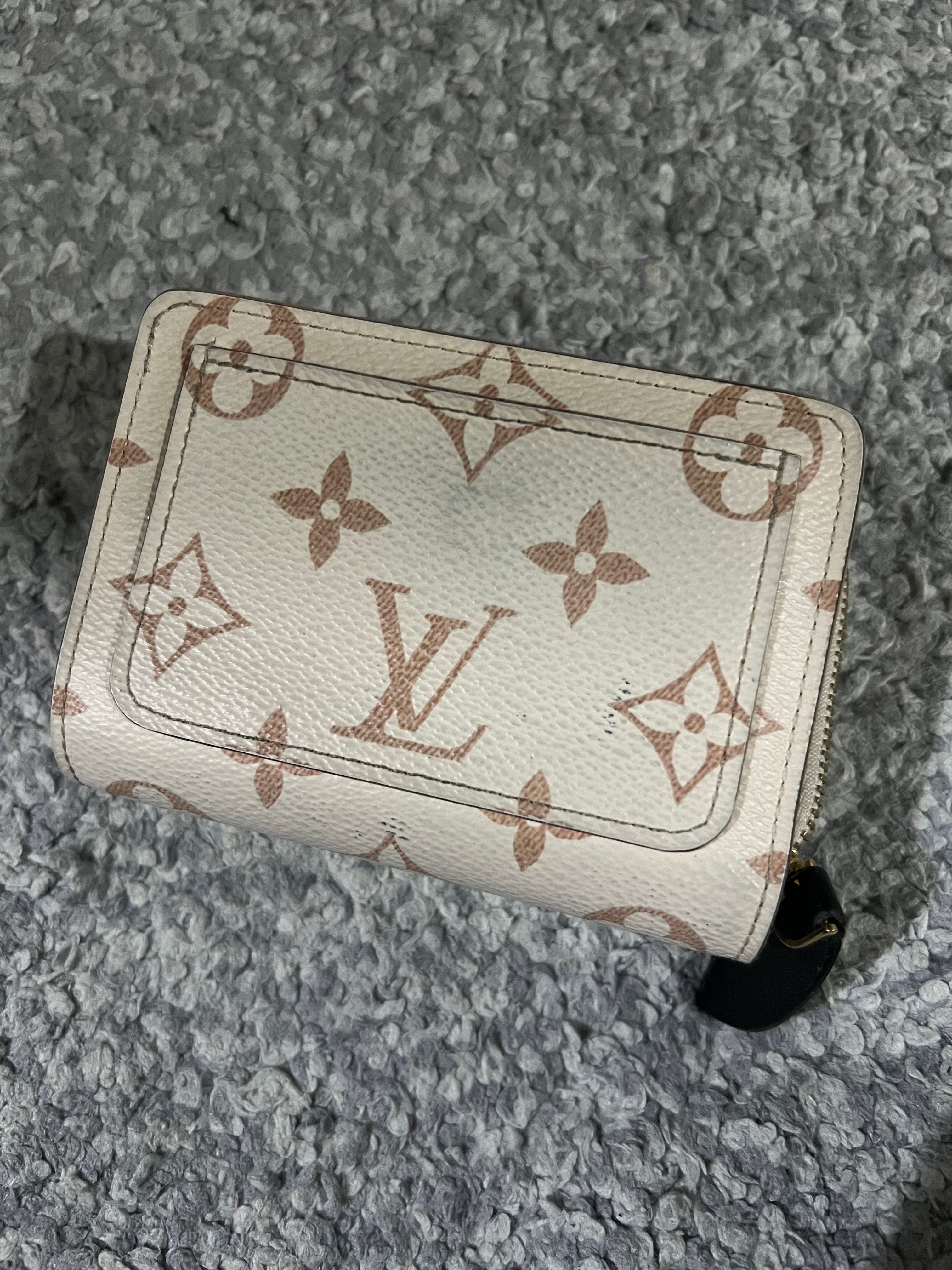 D (傷や汚れあり)】ルイヴィトン ポルトフォイユ・ルー モノグラム