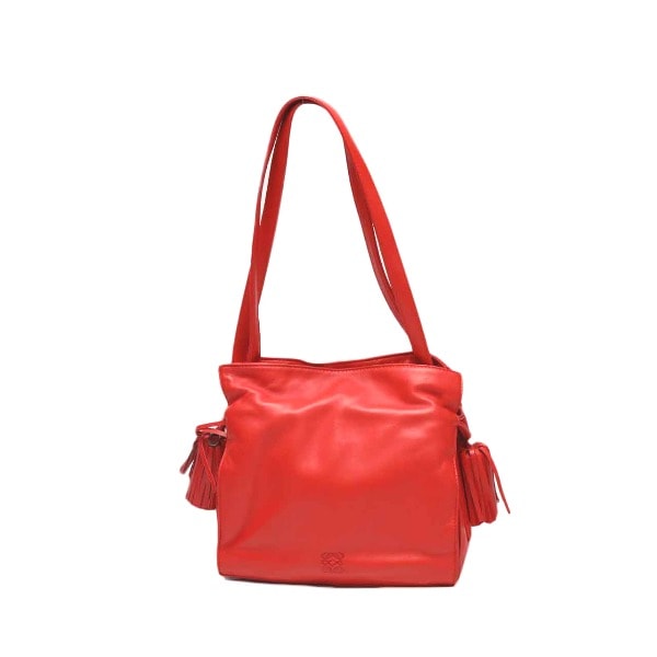 ロエベ LOEWE タッセル 380 82 E17 レザー ショルダーバッグ