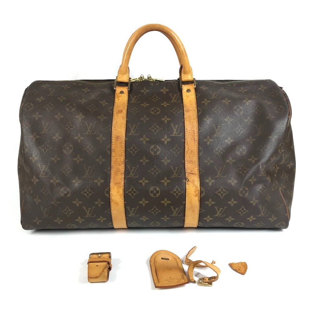 ルイヴィトン LOUIS VUITTON キーポル50 キーポル 50  M41426 モノグラム 旅行バッグ ハンドバッグ トラベルバッグ ボストンバッグ モノグラムキャンバス ブラウン