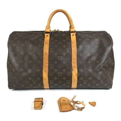 ルイヴィトン LOUIS VUITTON キーポル50 キーポル 50 M41426 モノグラム 旅行バッグ ハンドバッグ トラベルバッグ ボストンバッグ モノグラムキャンバス ブラウン