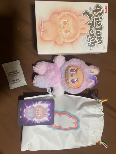 POP MART THE MONSTERS (LABUBU) Big into Energy Series Plush Pendant LUCK