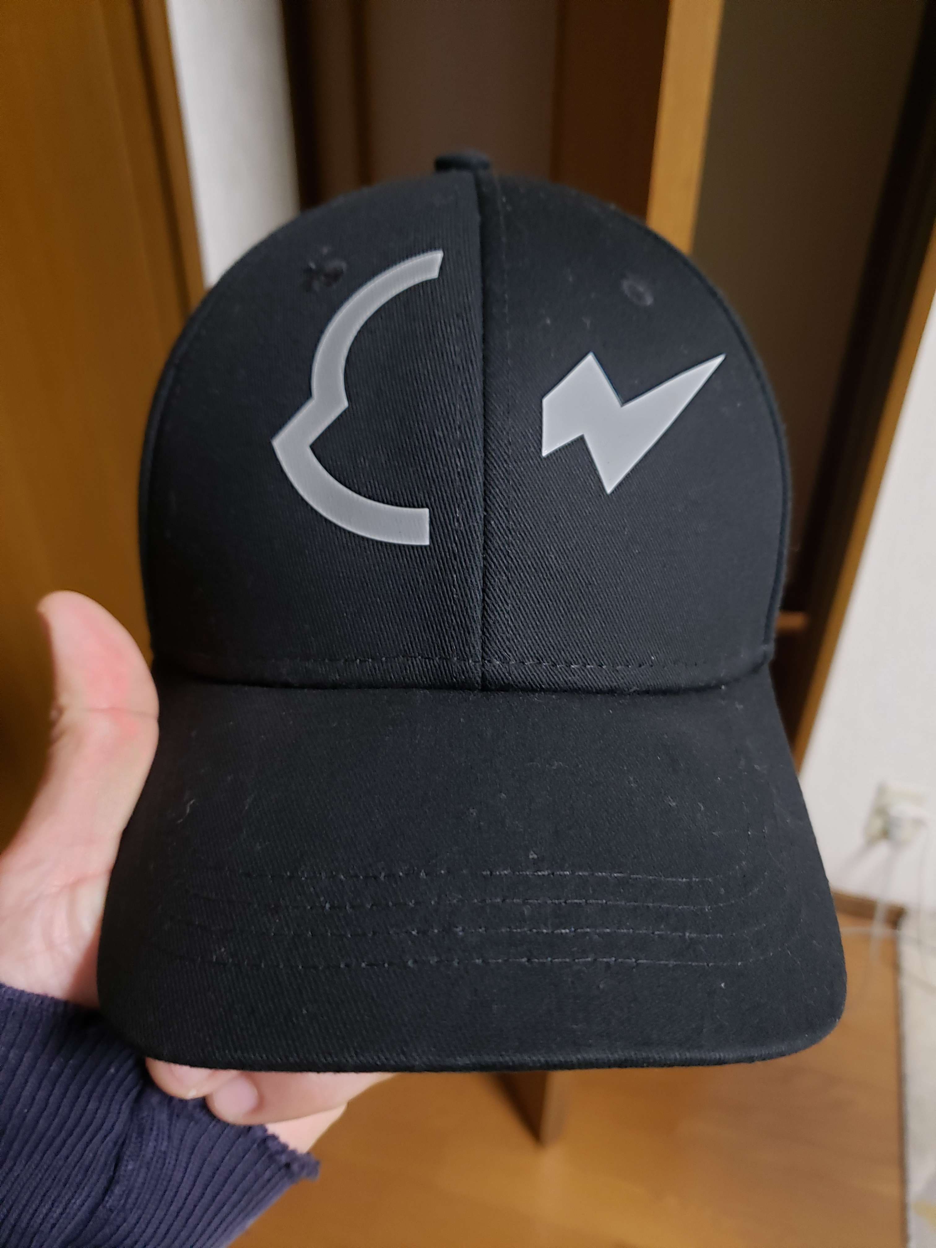 MONCLER fragment Baseball Cap "Black"