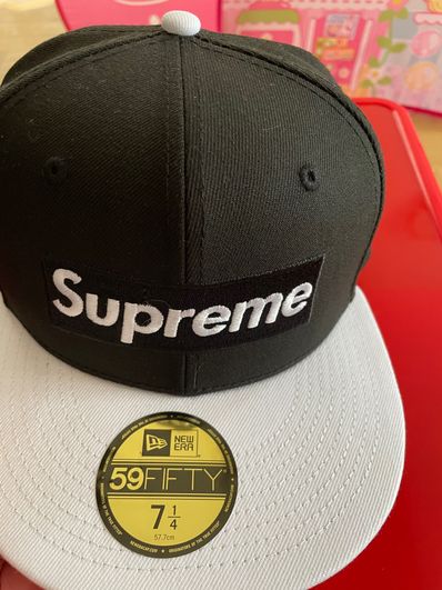 Supreme 2-Tone Box Logo New Era "Black"