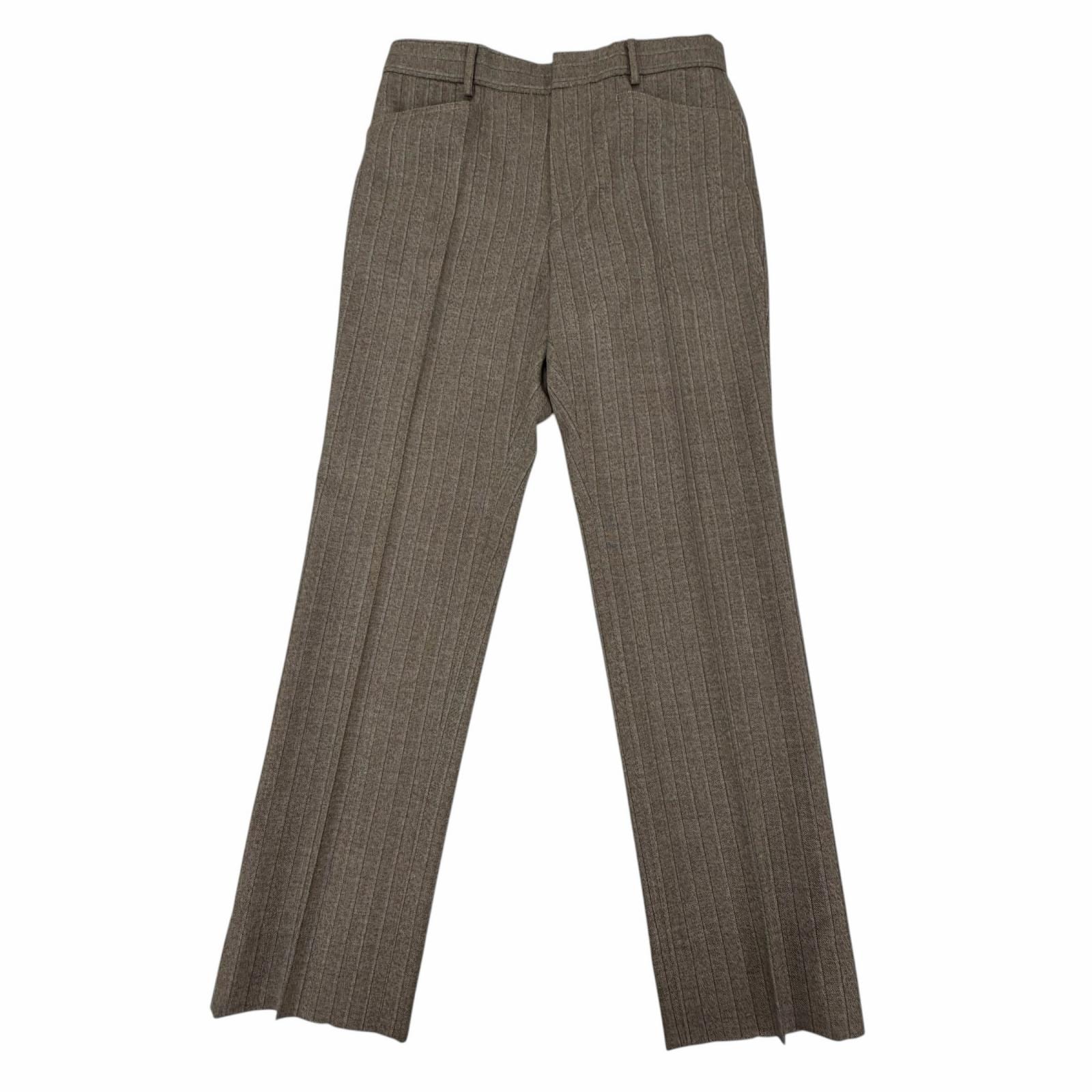 極美品 グッチ スラックス ブラウン系 メンズ 48 624380