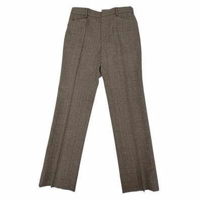 極美品 グッチ スラックス ブラウン系 メンズ 48 624380