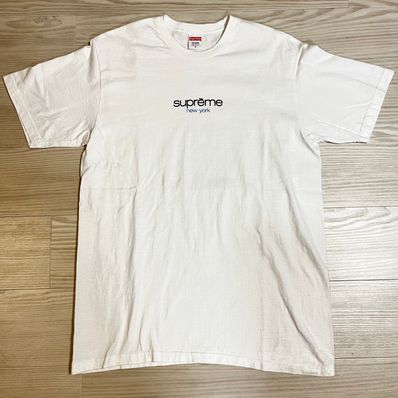 Supreme Classic Logo Tee "White"