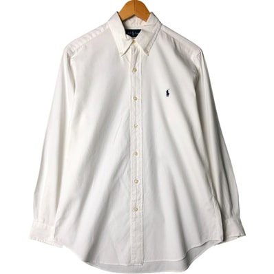 古着 ラルフローレン Ralph Lauren CLASSIC FIT 長袖 ボタンダウンシャツ メンズM相当/eaa587308