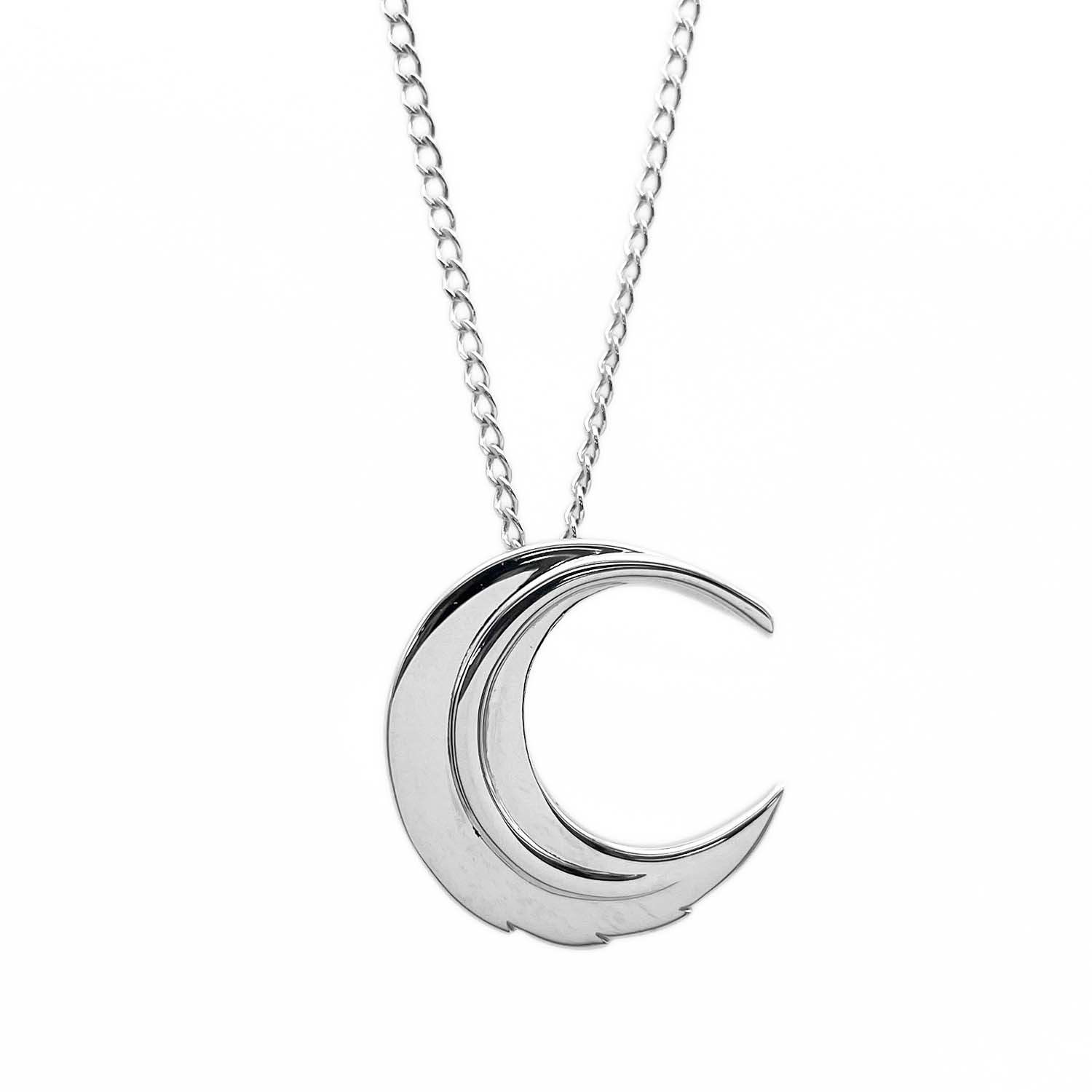 TIFFANY&Co. ティファニー フェザームーン アンジェラカミングス ネックレス
 ペンダント SV925 シルバー 新品仕上済 ユニセックス
 【中古】