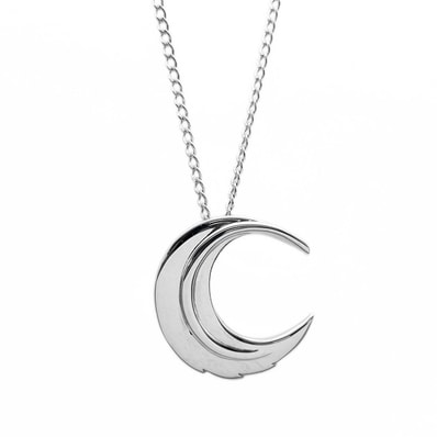 TIFFANY&Co. ティファニー フェザームーン アンジェラカミングス ネックレス
ペンダント SV925 シルバー 新品仕上済 ユニセックス
【中古】