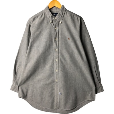 古着 ラルフローレン Ralph Lauren 長袖 ボタンダウンシャツ メンズXL相当/eaa567989